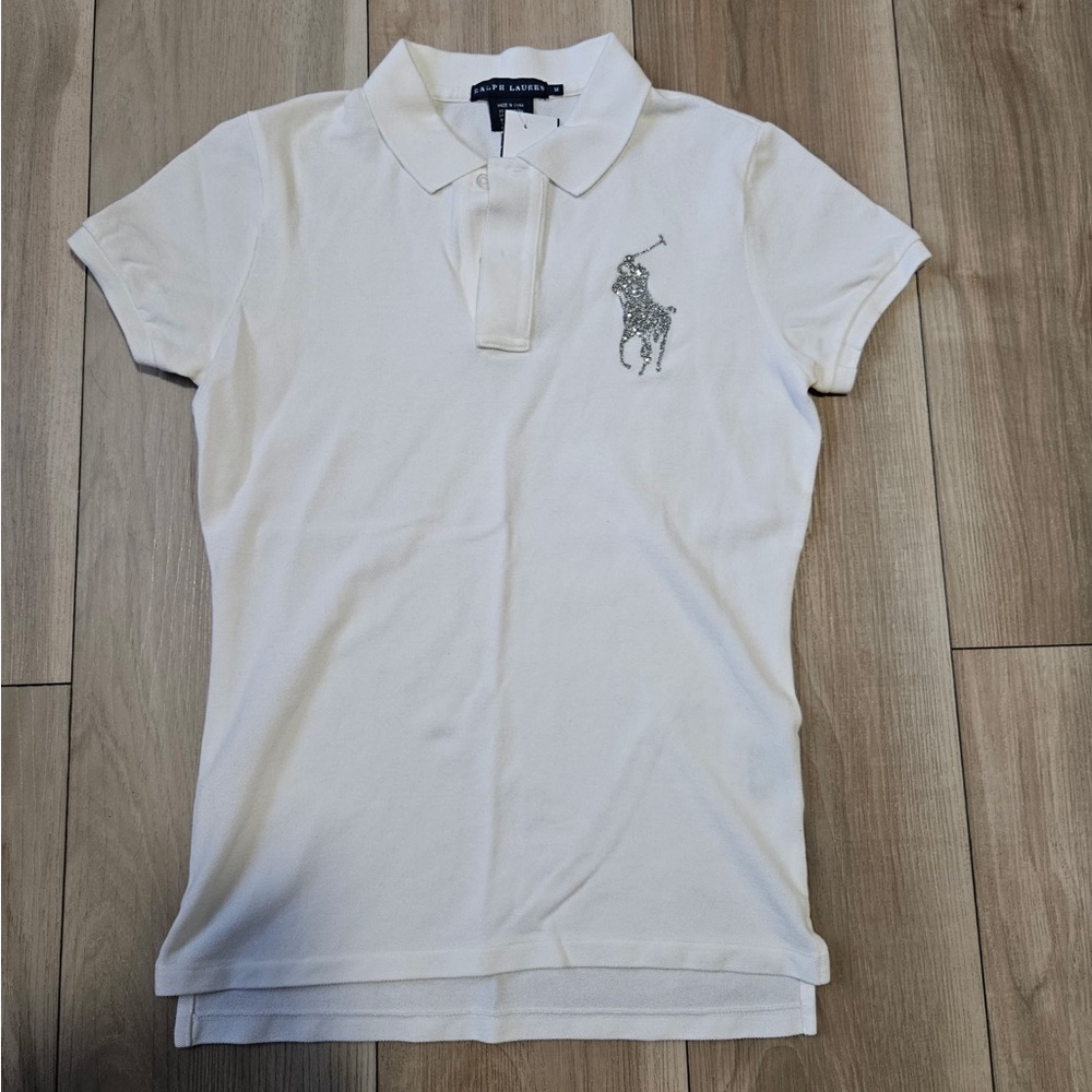 Ralph Lauren Cream Polo Shirt